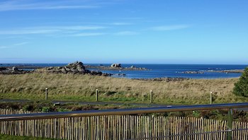 Haus in Portsall - Blick von oben